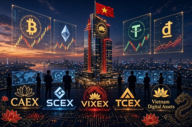 Two Crypto Exchanges Hit 10T VND Market Cap: Where Do the Other Three Stand?